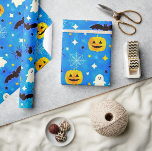 Halloween nicht so gruselig geschenkpapier