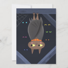 Halloween Niedlich Bat DIY Blank Einladung