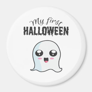 Halloween Niedlich Boo Newborn Baby Girl First Hal Magnet