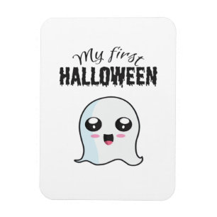 Halloween Niedlich Boo Newborn Baby Girl First Hal Magnet