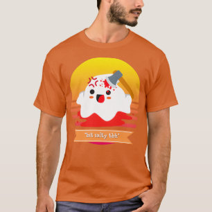 Halloween Niedlich Ghost Bit Salty TBH T-Shirt