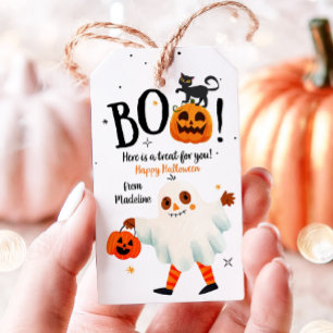 Halloween Niedlich Ghost Favor Tags Boo Leckerei G Geschenkanhänger