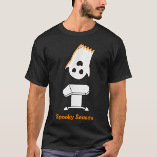Halloween Niedlich Ghost Gymnast Vault Gymnasti T-Shirt