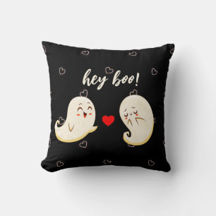 Halloween Niedlich Ghost Hey Boo Fall Spooky Throw Kissen