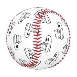 Halloween, Niedlich Ghost White, Trick oder Treat, Baseball