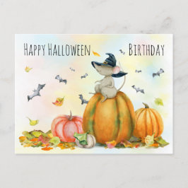 Halloween Niedlich Hexenmäuse Postkarte