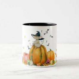 Halloween Niedlich Hexenmäuse Zweifarbige Tasse