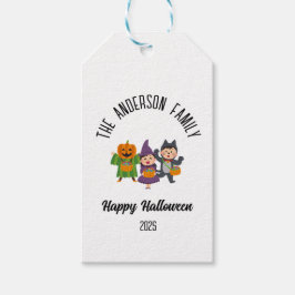 Halloween Niedlich Trick oder Treat Personalisiert Geschenkanhänger