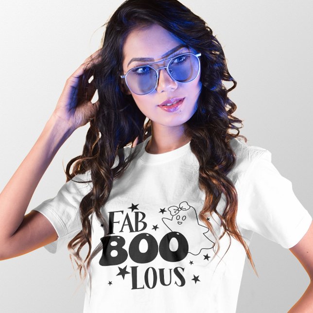 HALLOWEEN NIEDLICHE FA-BOOLOUS-GHOST T-Shirt (Von Creator hochgeladen)