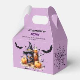 Halloween Niedliche Hexenkiste Gastgeschenk Geschenkschachtel