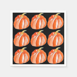 Halloween-niedliches Kürbis-Party Serviette