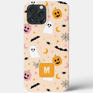 Halloween Niedliches Muster Bat Ghost Spider Moon  Case-Mate iPhone Hülle