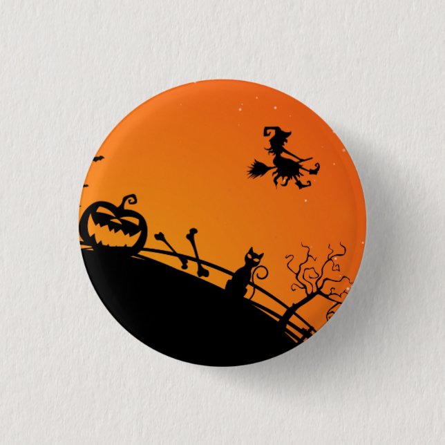Halloween Night Button (Vorderseite)
