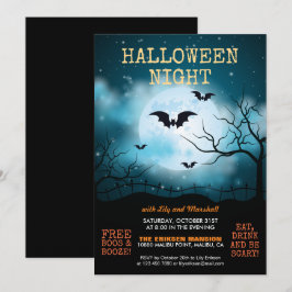 Halloween Night Halloween-Party | Einladung