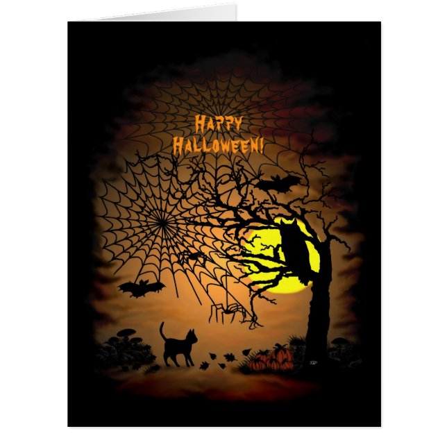 Halloween Night, Happy Halloween ! (Vorderseite)