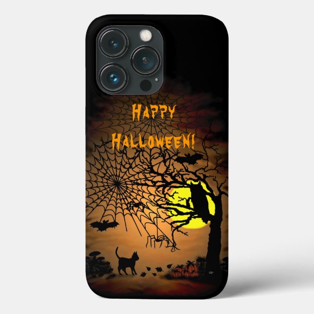 Halloween Night, Happy Halloween! Case-Mate iPhone Hülle (Rückseite)
