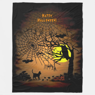 Halloween Night, Happy Halloween ! Fleecedecke