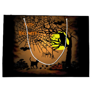 Halloween Night, Happy Halloween ! Große Geschenktüte