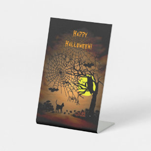 Halloween Night, Happy Halloween! Sockelschild
