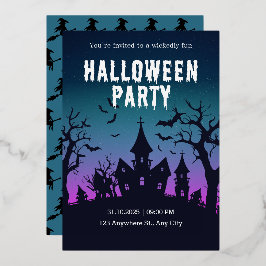 Halloween Night Party Einladung