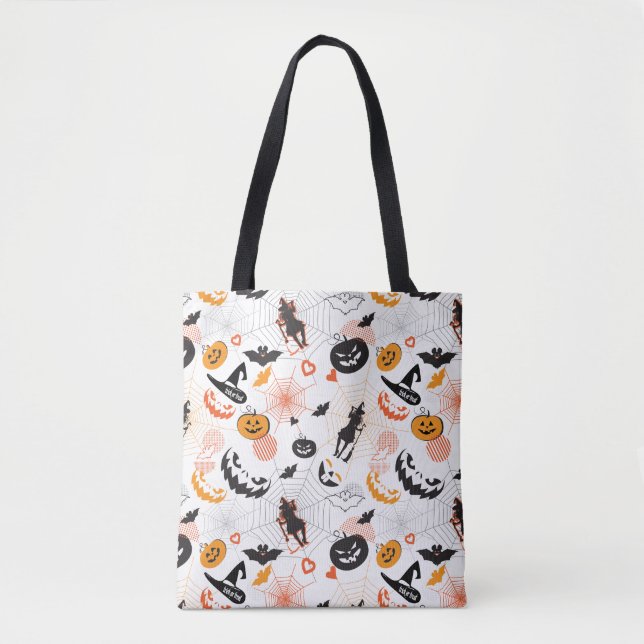 Halloween Night Party Trendy Tasche (Vorderseite)