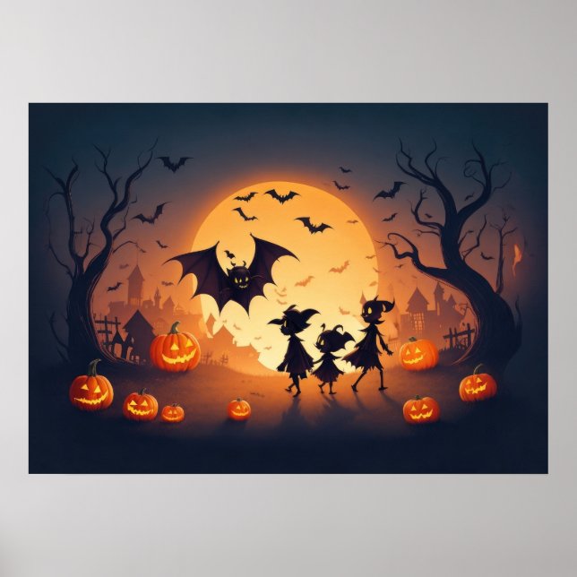 Halloween Night Poster (Vorne)