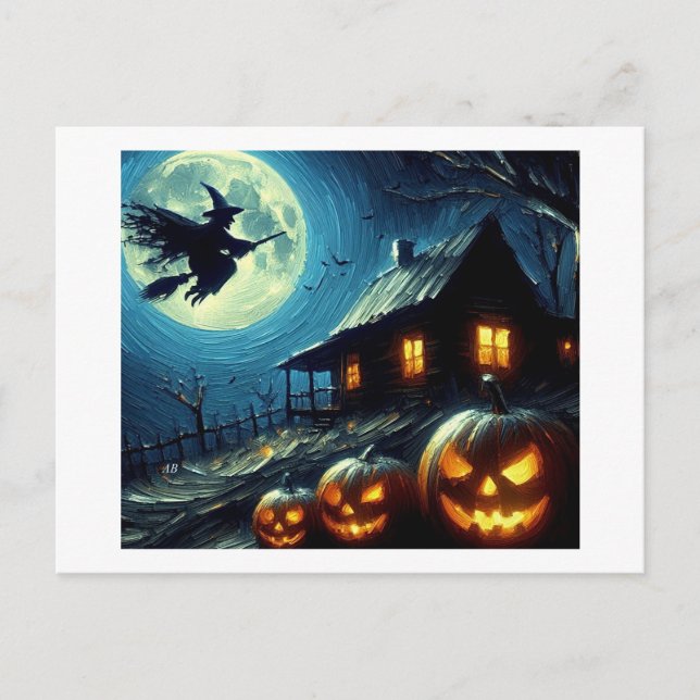 Halloween Night, Postkarte (Vorderseite)