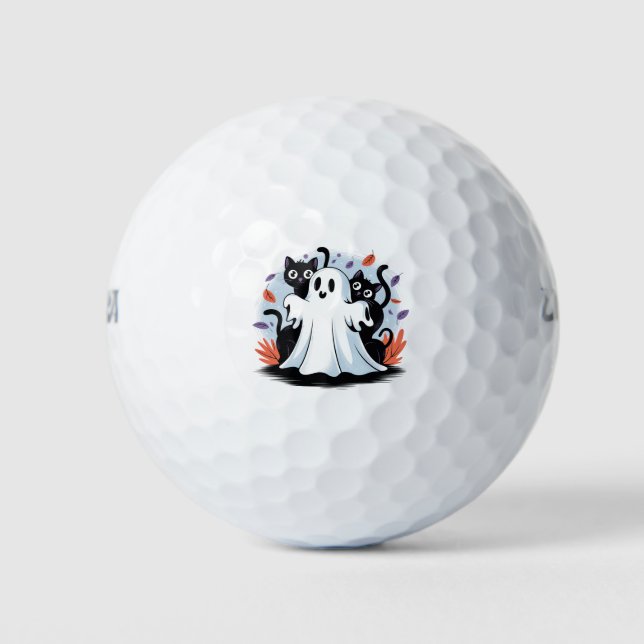 Halloween Night Prowl Golfball (Vorderseite)