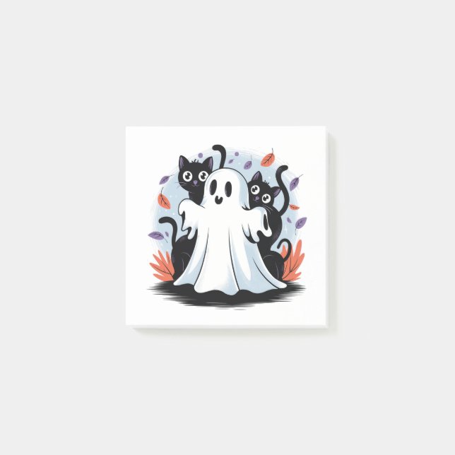 Halloween Night Prowl Post-it Klebezettel (Vorderseite)