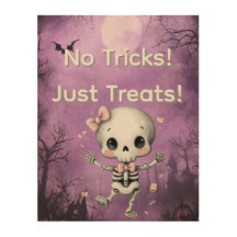 Halloween "No Tricks Just Leckereien"