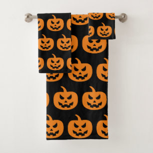 Halloween noir Citrouille Motif Éffrayant effroi