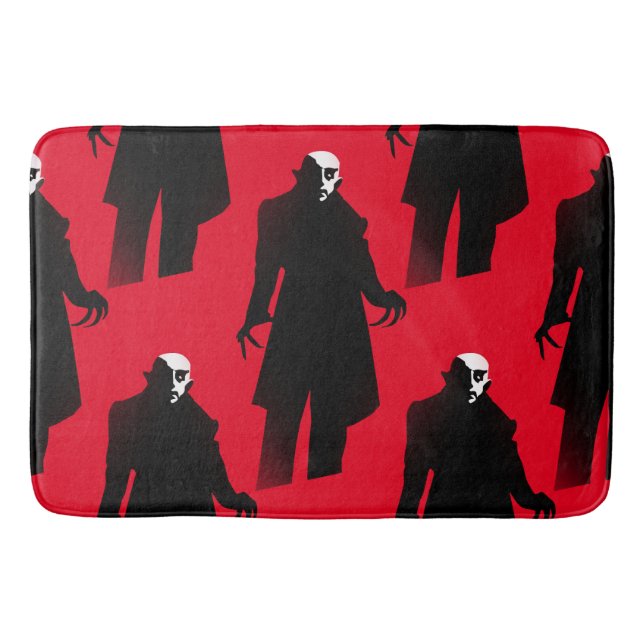 Halloween nosferatu Badewanne matte Badewanne (Vorderseite)