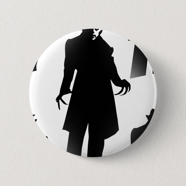 Halloween Nosferatu Button (Vorderseite)