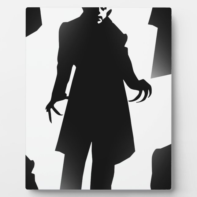 Halloween Nosferatu Fotoplatte (Vorderseite)