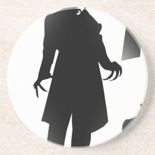 Halloween Nosferatu Sandstein Untersetzer