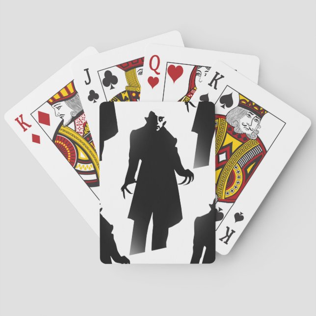 Halloween Nosferatu Spielkarten (Rückseite)