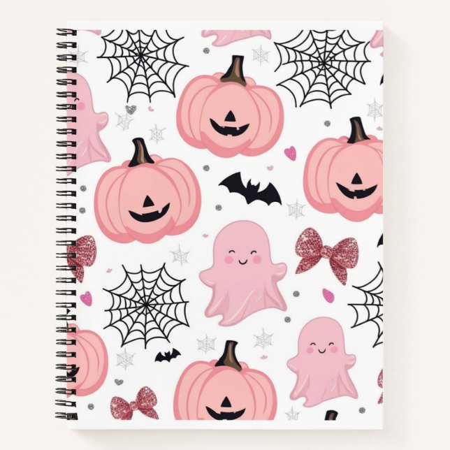 Halloween-Notebook - Spooky Journal für Schule Notizbuch (Vorderseite)