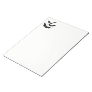 Halloween Notepad Bats Notizblock