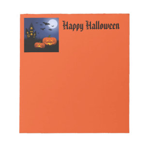 Halloween Notepad Notizblock