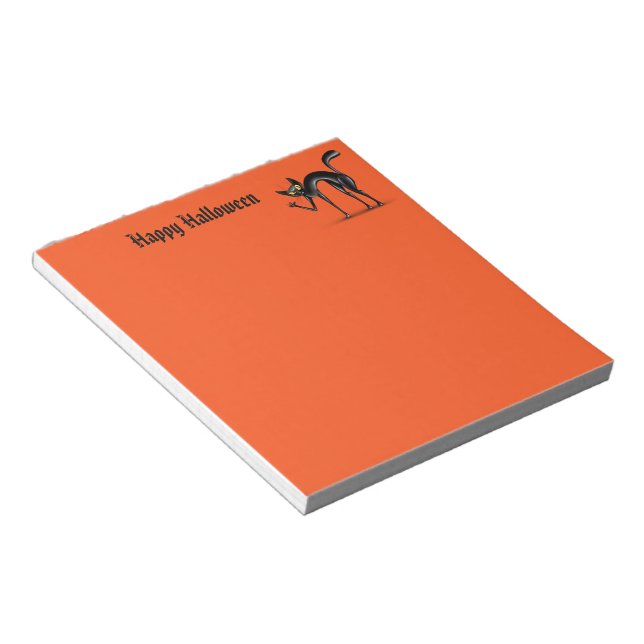 Halloween Notepad Notizblock (angewinkelt)