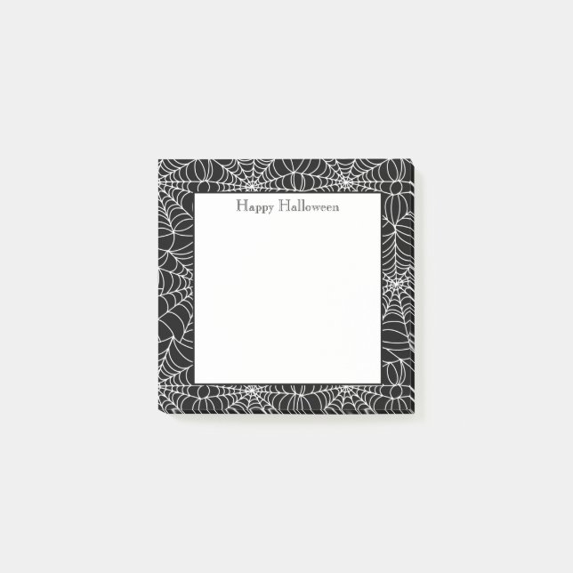 Halloween-Notes Post-it Klebezettel (Vorderseite)