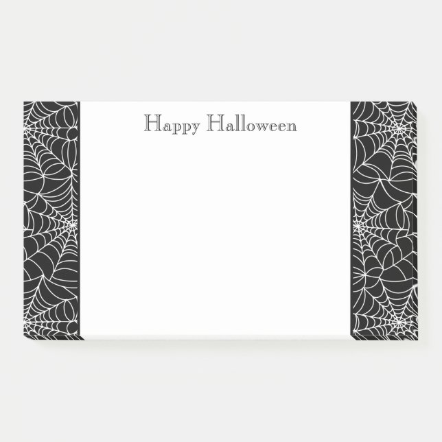 Halloween-Notes Post-it Klebezettel (Vorderseite)