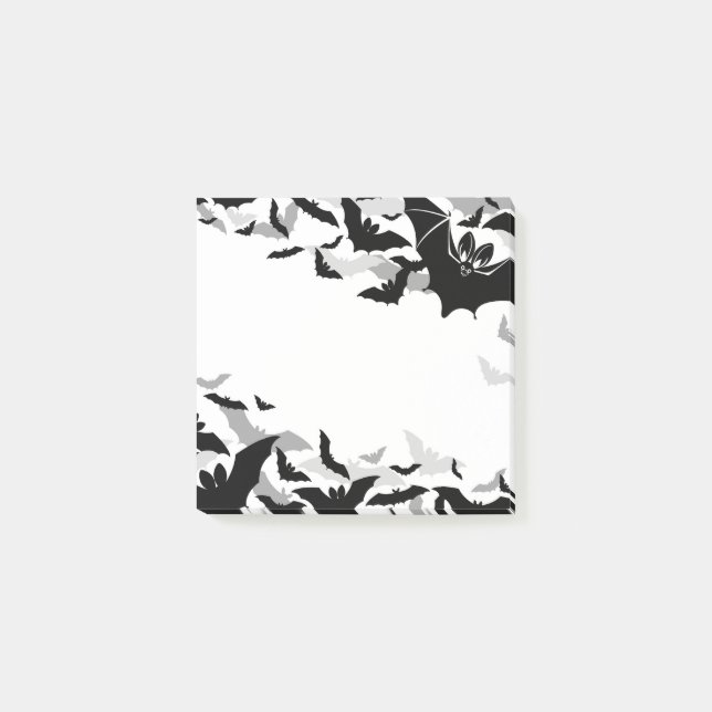 Halloween-Notes Post-it Klebezettel (Vorderseite)