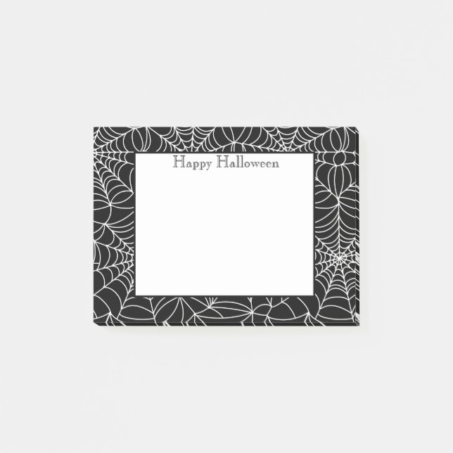 Halloween-Notes Post-it Klebezettel (Vorderseite)