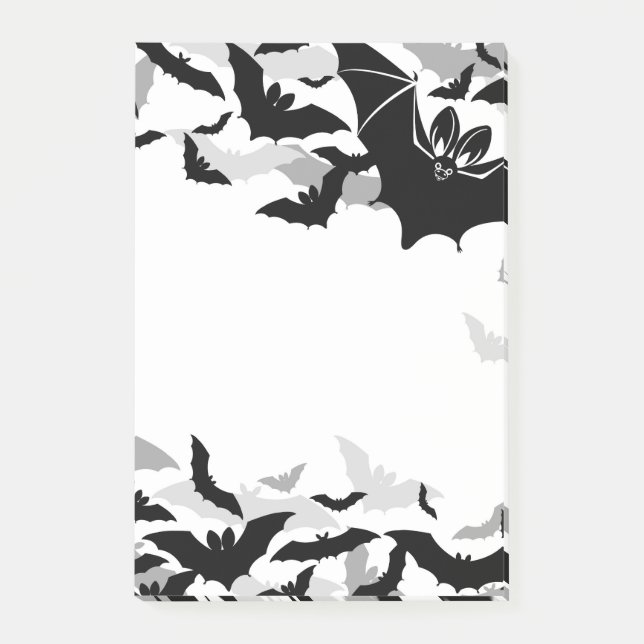 Halloween-Notes Post-it Klebezettel (Vorderseite)