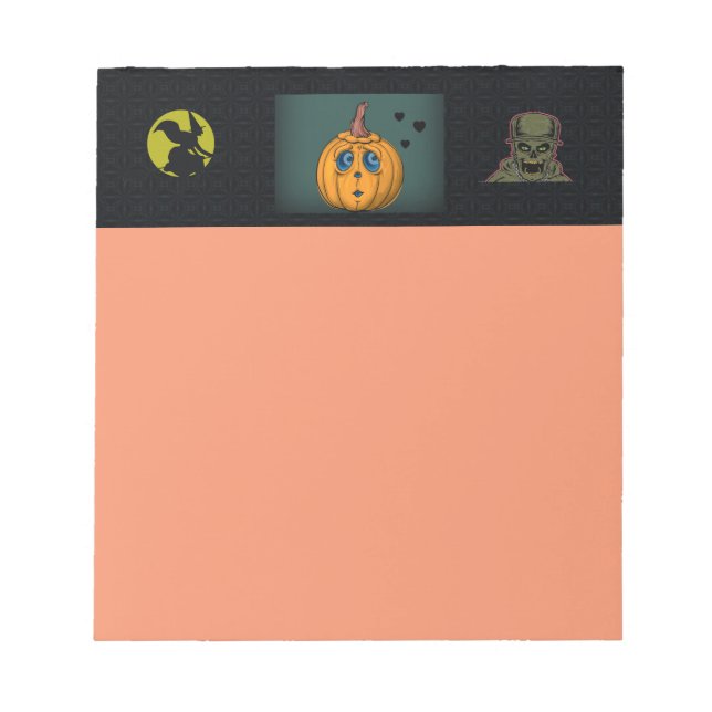 Halloween Notizblock (Vorderseite)