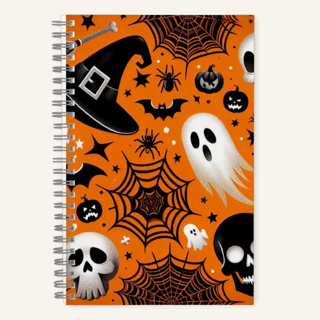 Halloween Notizbuch (Vorderseite)