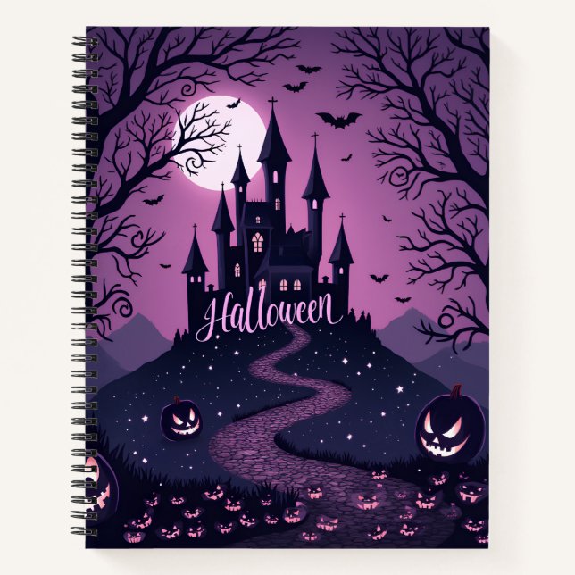 Halloween Notizbuch (Vorderseite)