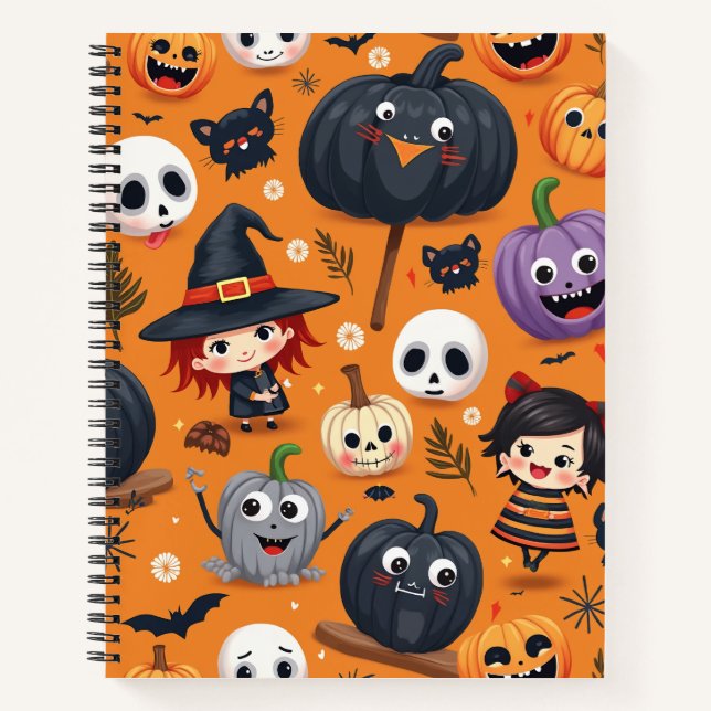 Halloween Notizbuch (Vorderseite)