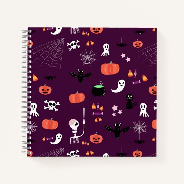 Halloween Notizbuch (Vorderseite)